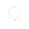 Elegant Women Rice Freshwater Pearl Beaded Clavicle Chain Heart Shape Shell Pendant Fashion Internet Celebrity Party Necklace