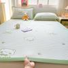A-Class Ice Silk Cooling Mat Set: Summer Three-Piece Fitted Sheet for Cool, Comfortable Sleep
