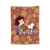 Snoopys & Woodstock Fun & Flowers Flannel Blanket Awesome Throw Blanket for Home Hotel Sofa 150*125cm Quilt,