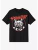 חמש משמרות אצל פרדי s ספרינגטראפ שחור FNAF XS, S, M, L, XL חולצה יוניסקס כותנה אוברסייז מידה גדולה