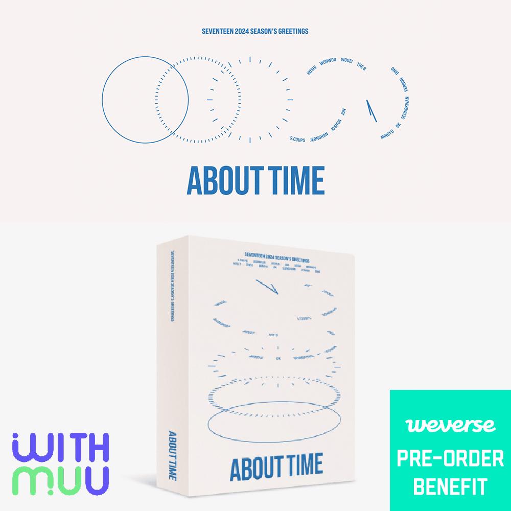 

Оформите предзаказ SEVENTEEN 2024 Season s Greetings About Time & POB