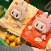For 15cm Labubu The Monsters Figure Doll Potato Chip Packaging Clothes Cartoon Heartbeat Macaron Clothes
