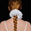 Eireve PICOT CHIFFON FRILL SCRUNCHIE (BLACK)