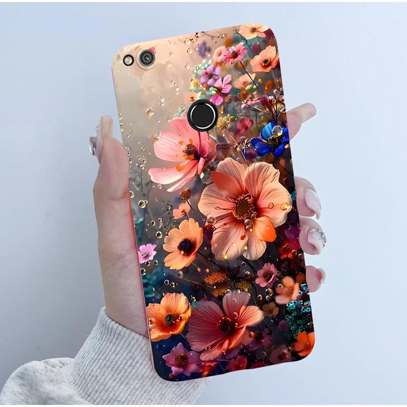 For Huawei P8 Lite 2017 GR3 2017 Case Honor 8 Lite Soft TPU Silicone Cover Cute Cartoon Panda Phone Case PRA-LX1 LX3 Coque Funda