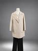 2026 Autumn/Winter Women's Petite Double-Sided Cashmere Lapel Coat - Short Solid Color Woolen