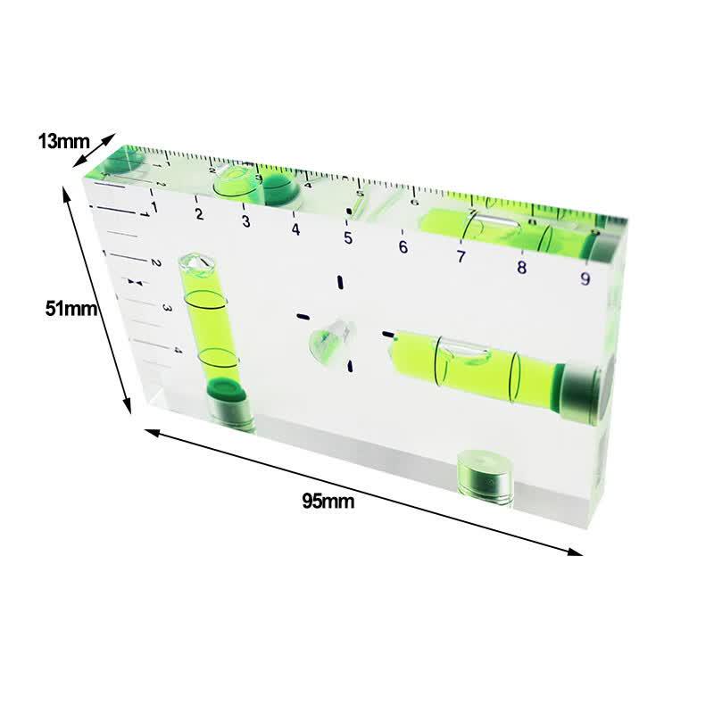 Pulinle Transparent Magnetic T-Type Spirit Level