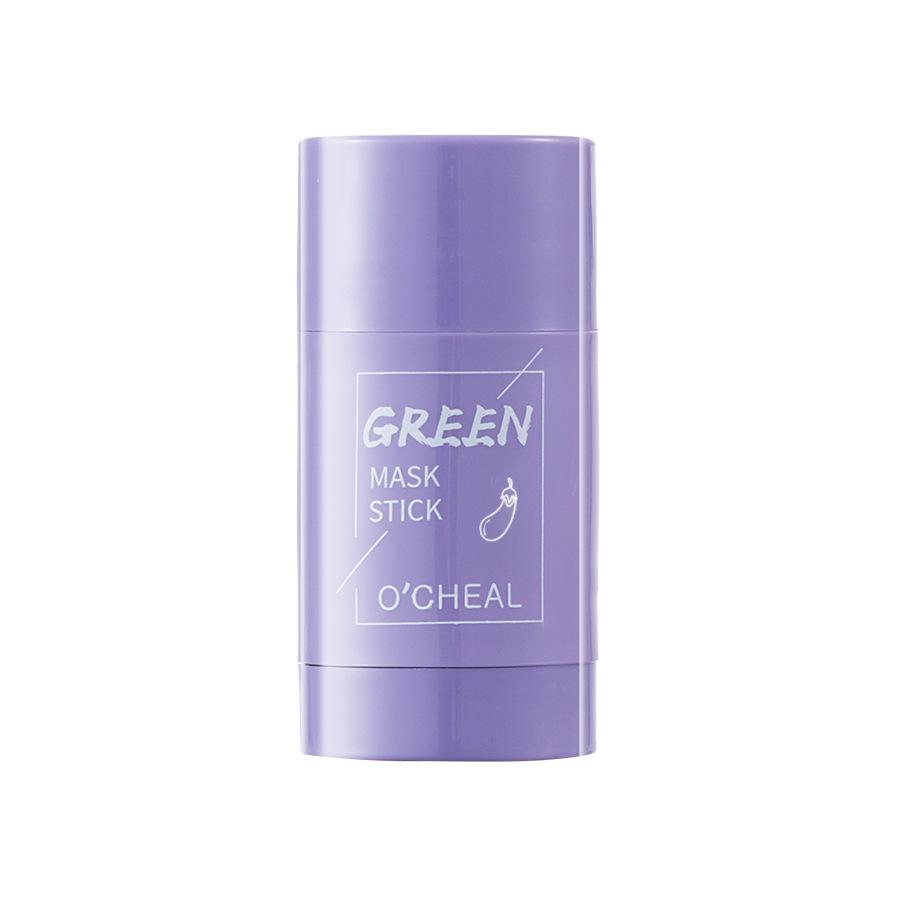 OCHEAL Green Tea & Peach Charcoal Mud Mask Stick - Cleansing, Pore Care, Hydrating, Moisturizing.