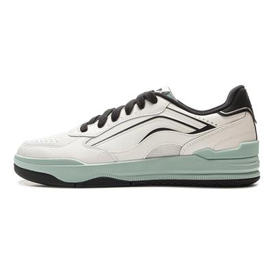 Li Ning Yue Li Casual Versatile Classic Retro Fashion Thick Sole Increased Height Non-Slip Wear-Resistant Breathable Low-Top Skate Shoes AGCV333-2
