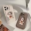 Cartoon Trendy Brand Phone Case for Apple IPhone 15 Pro Max, 3D Dog, 13 Dropshipping, 11 Full-coverage Protective Case Huawei
