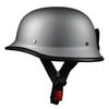 German Crafted Vintage Steel Cruiser Helmets | Half Face Unisex Motorcycle Helmets | DOT Certified for Reliable Protection
