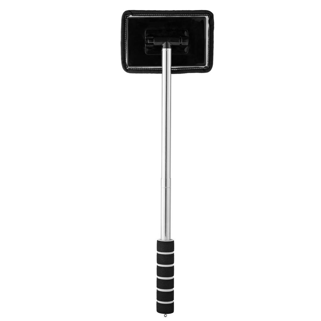 Stainless Steel Car Front Windshield Defogging Brush Telescopic Long Handle Car Household Glass Clean Brushes Dust Remover Tool