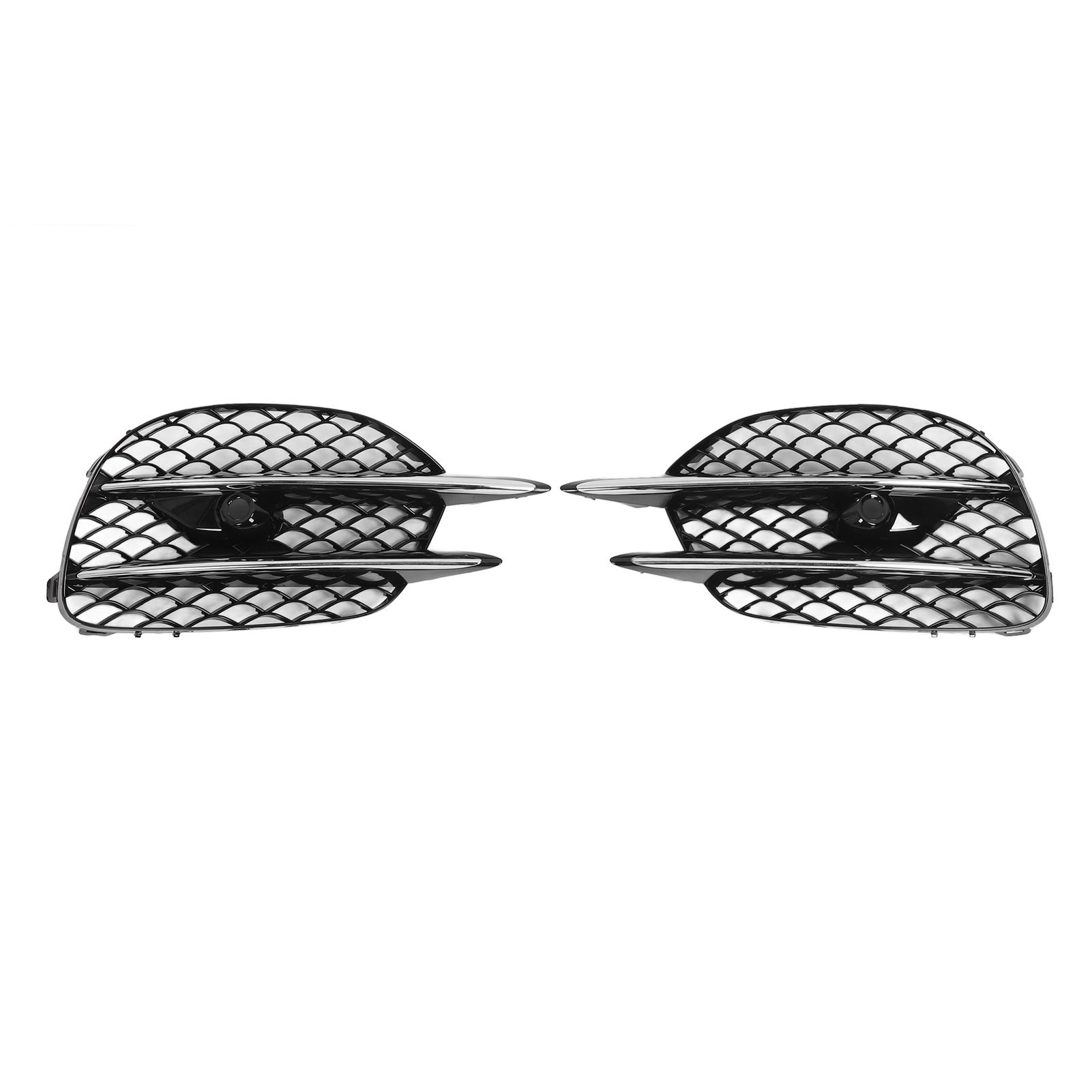 

Глянцевая черная решетка противотуманного радиатора переднего бампера с молдингом для седана S-класса W222 AMG Line 2018–2020 гг. Chrome Trim