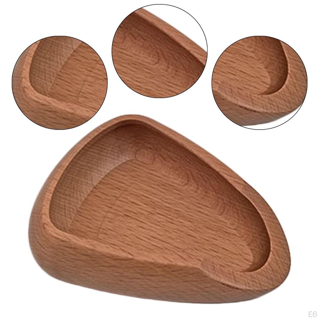 Coffee Bean Bowl Container Wooden Tea