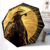 1pc Eagle Emblem Automatic Opening/closing Umbrella with Auto Open/Close, Perfect Gift for Friends, Durable Plastic Handle Yy250801199