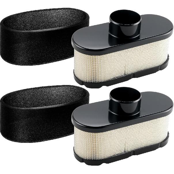 11013-0752 Air Filter Compatible with Kawasaki FR691V FR651V FR730V FS481V FS541V FS600V FS651V FS691V FS730V Engine,Replace 11013-0746 Pre Filter