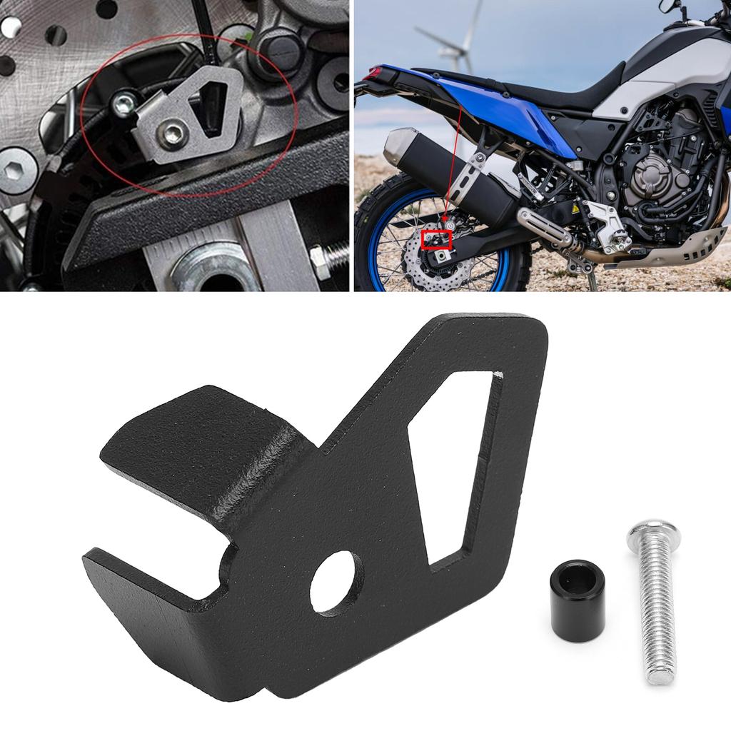 Motorcycle Rear ABS Sensor Guard Cover Protector Aluminum Alloy Replacement for TENERE700 XTZ690 2019‑2021