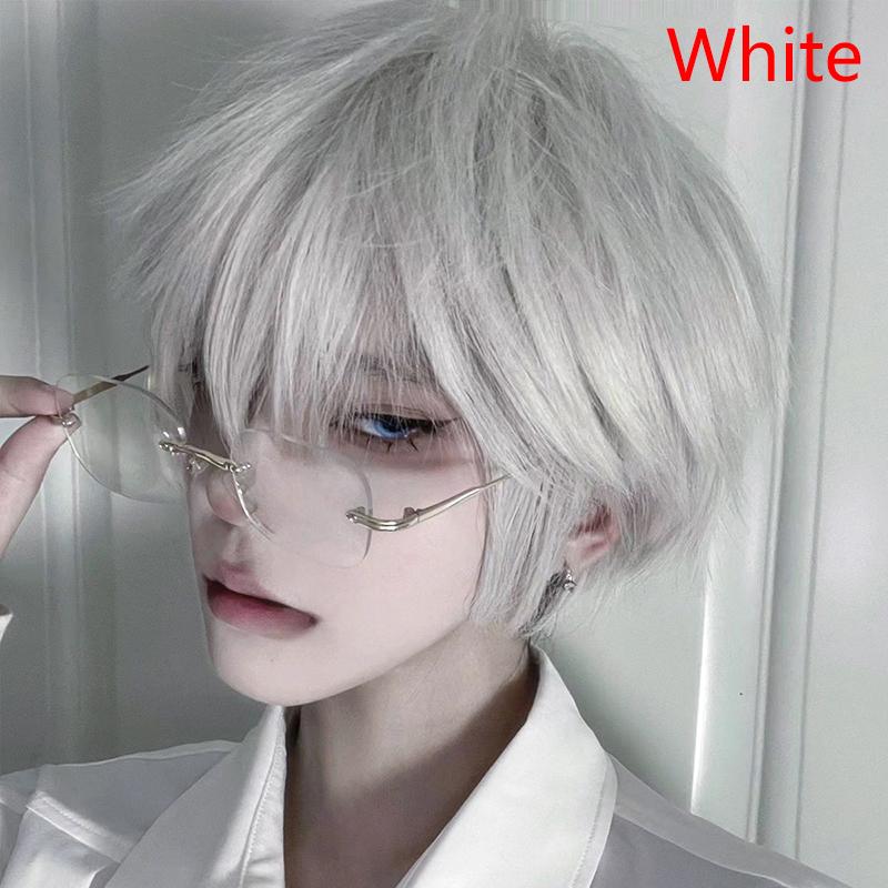 Vīriešu Anime Cosplay Parūka Vīriešu Īsa