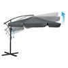 Folding Garden Umbrella, 6 Sections, 350 Cm, With Cover, Plonos Pl-880