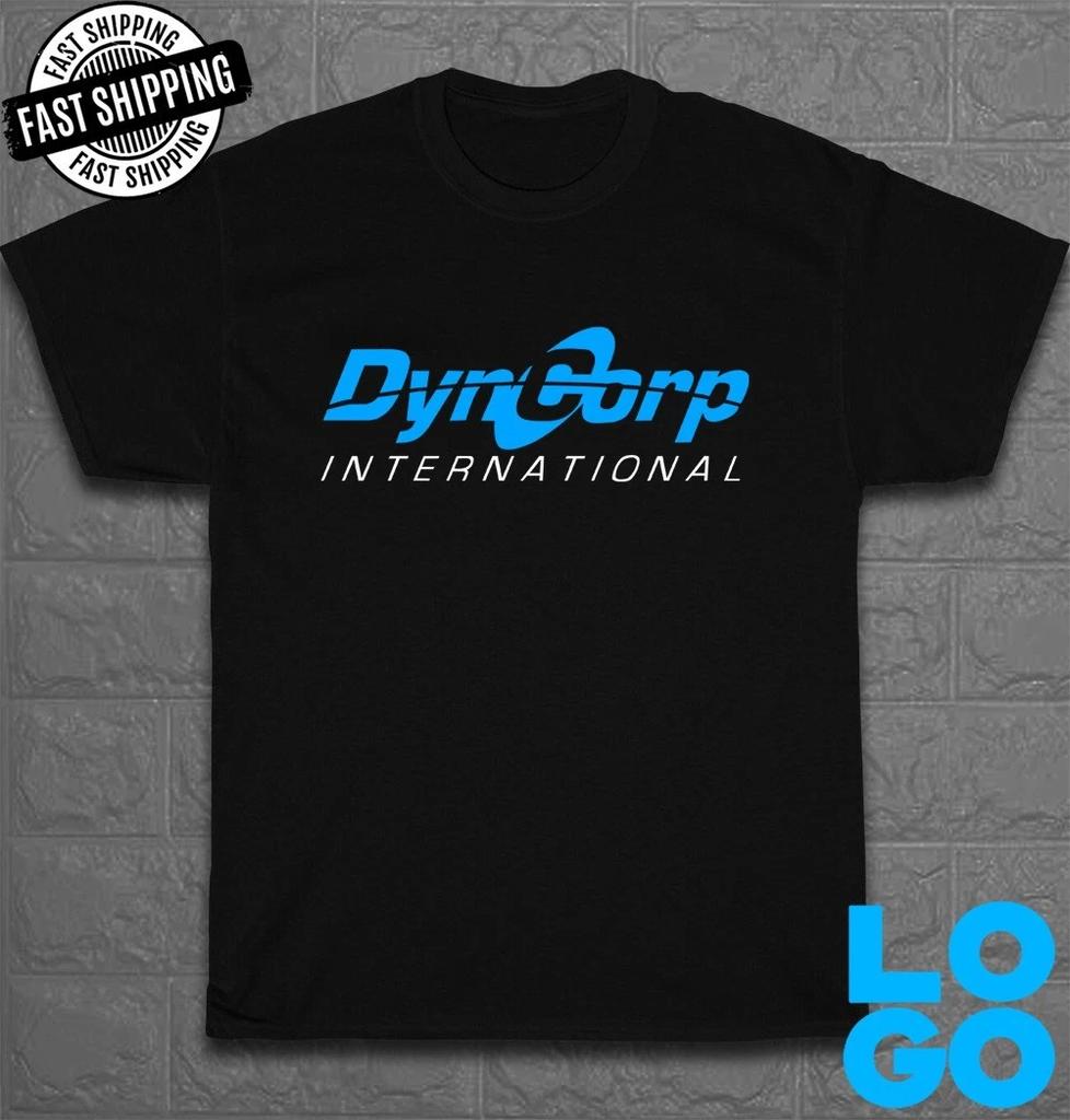 New Dyncorp Famous Company Logo Men's Funny T-Shirt Made In USA Size S To 5XL