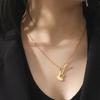 Cazador Stainless Steel Jewelry Musical Instrument Guitar Pendant Necklace for Women Men Chain Necklace Birthday Party Gift 2026