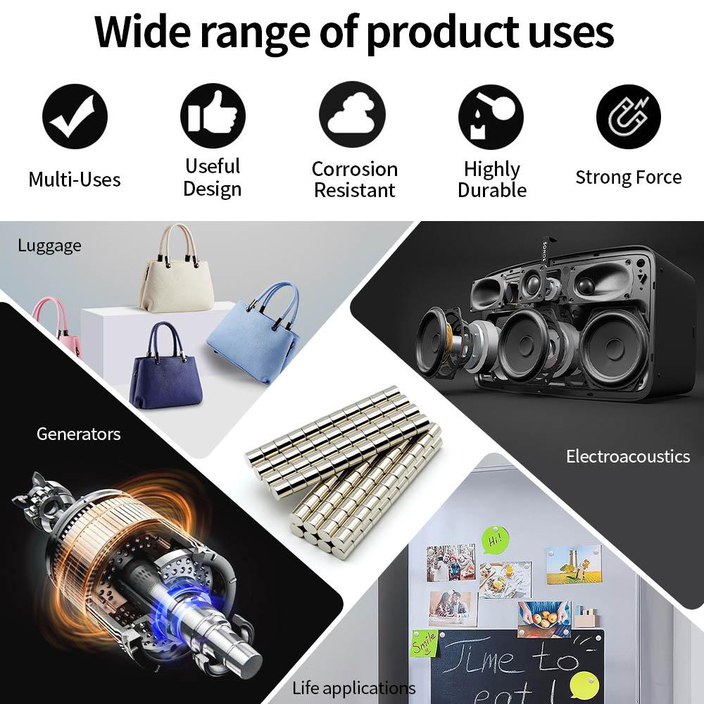 5x5mm Super Strong Neodymium Magnet N35 NdfeB Permanent Magnetic Imanes Round Powerful Magnets Refrigerator