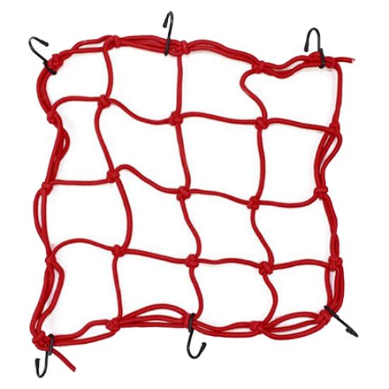 

Мотоциклетный 6-крючок, держатель для грузового шлема, банджи-шнур, упаковочная сетка, сетчатая веревка красный
