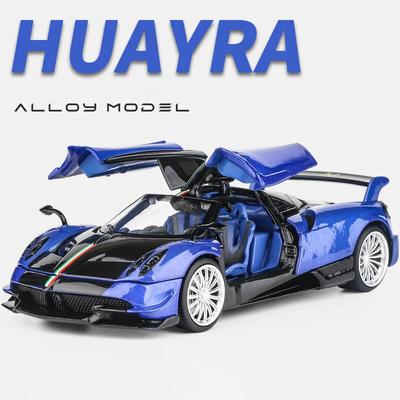 1/32 Pagani Huayra Supercar Alloy Model Car Toy Diecasts Metal Casting Sound and Light Car Toys for Children Vehicle