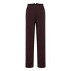 Samuel Gui Yang Co-Created Suit Straight Leg Sports Casual Striped Knit Trousers Women Bottoms HY2117