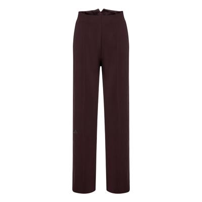 Samuel Gui Yang Co-Created Anzug Gerades Bein Sportlich Lässig Gestreifte Strickhose Damen Hosen HY2117