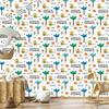 Animals Wallpaper Cats and Trees for Living Room and Bedroom 50x1000