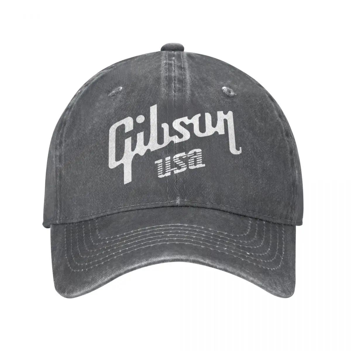 The perfect season Gibsons Music 1894 Baseballpet Vintage Verweerd Gewassen Hoofddeksel Mannen Vrouwen Buiten Zomer Verstelbare Petten Hoed Adjustable