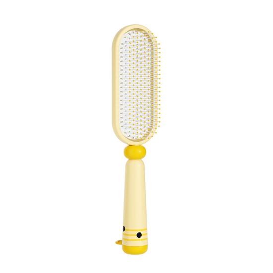 Women Air Cushion Brush Scalp Massage Fluffy Hair Comb Home Salon Women жёлтый