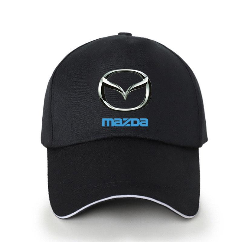 Modische Hip Hop Baseballkappe Outdoor-Sonnenhüte Sport-Freizeitkappen für Mazda M3 M6 MP Skyactiv Axela Atenza Biante BT-50 CX-30