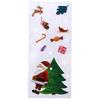 Christmas Clear Candy Bags Self Sealing Cellophane Goodie Bags Plastic Packaging for Holiday Sweets and Gifts