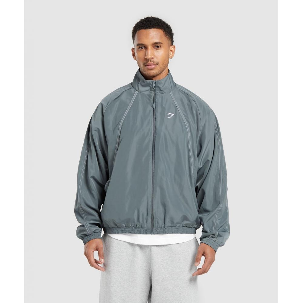 

GYMSHARK Track Top Cargo Бирюзовый A5A3R TBNG XS