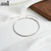 Effie Queen Fashion Pure 925 Sterling Silver Layered Anklet For Women Gift Simple Foot Chain Jewelry Summer Beach Party SA96