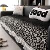 Special-shaped Sofa Cushion Universal In All Seasons Irregular Chenille Sofa Seat Cushion Non-slip Straight Row One-piece Cushion Cover