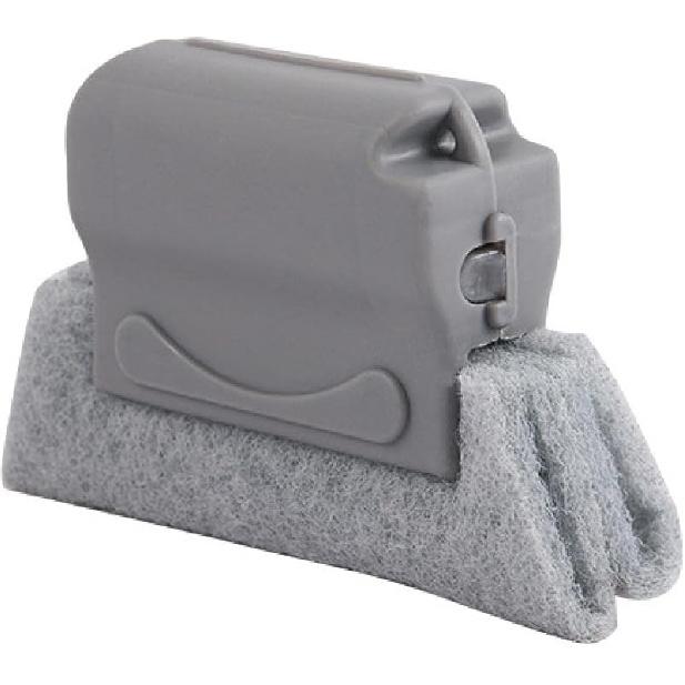 Window Groove Cleaning Brush Sweep Window Groove Brush Cleaning Door & Window Slide Small Brush Window Groove Cleaning Tool Green