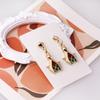 Genshin Impact Game Kaveh Earrings Dangle Ear Studs Fashion Women Girls' Earrings Charm Eardrop Pendant Jewelry Accessories