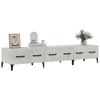 TV Stand Concrete Grey 150 x 34.5 x 30 cm Engineered Wood