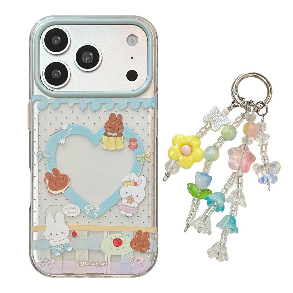 Cute Rabbit Phone Case for iPhone 16, iPhone 17, and iPhone 17 Pro Max