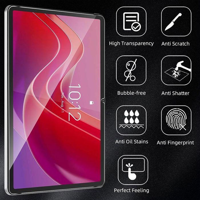 2x Verre Trempé pour Lenovo Tab M11 2024 - Protection Anti-Rayures Antichoc Transparent
