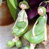 Dangle Leg Garden Doll: Outdoor & Indoor Decor for Courtyard, Living Room, Balcony, and Shelves.