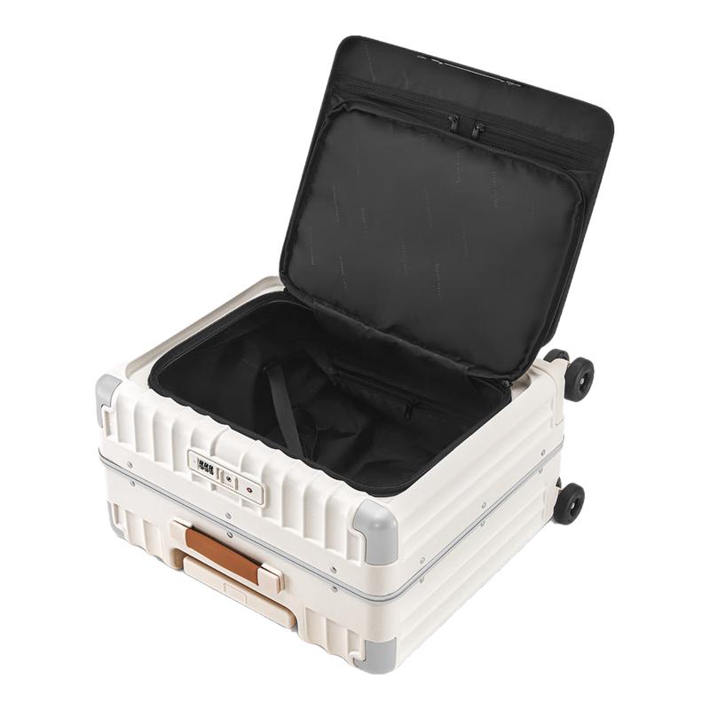 

Чемодан ручной клади Dream Traveler с алюминиевой рамой и передним открыванием 18 inch (Carry-on)