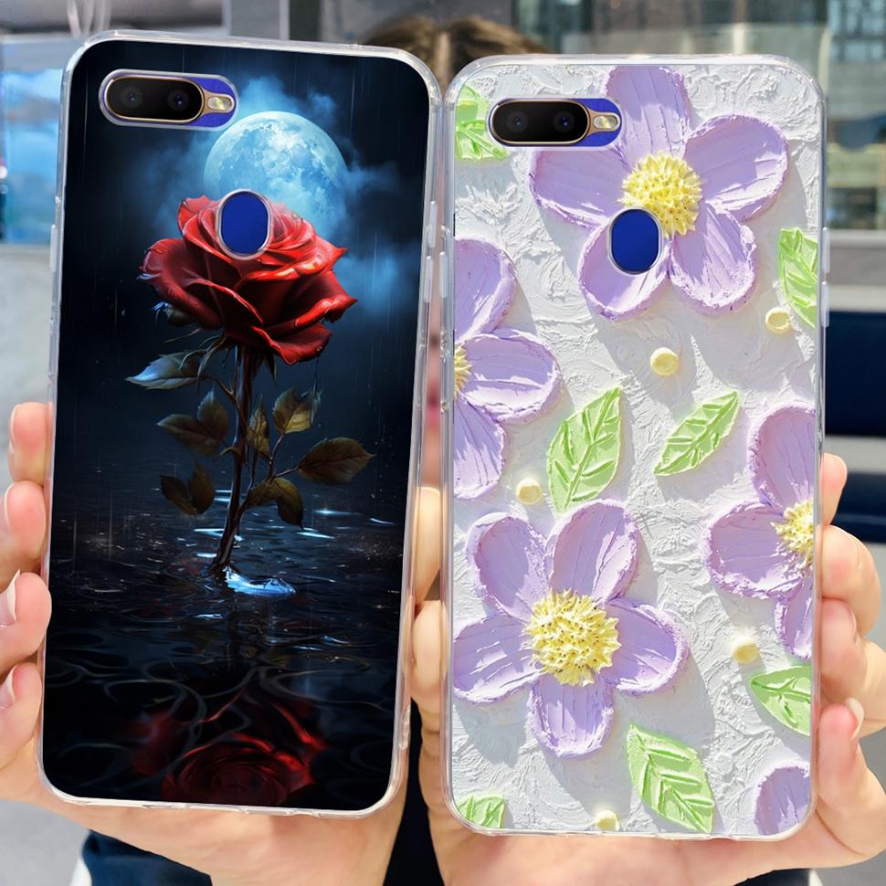 For OPPO A5S Casing AX5s CPH1909 6.2" Cute Cartoon Back Cover Phone Cases For Oppo A 5S OppoA5s Soft TPU Fundas Coque Shell