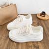 Fashion Shallow Mouth Shoes Woman 2025 Slip On Sneakers All-Match Female Footwear Mixed Colors Modis Round Toe New Sports Dress Breathab
