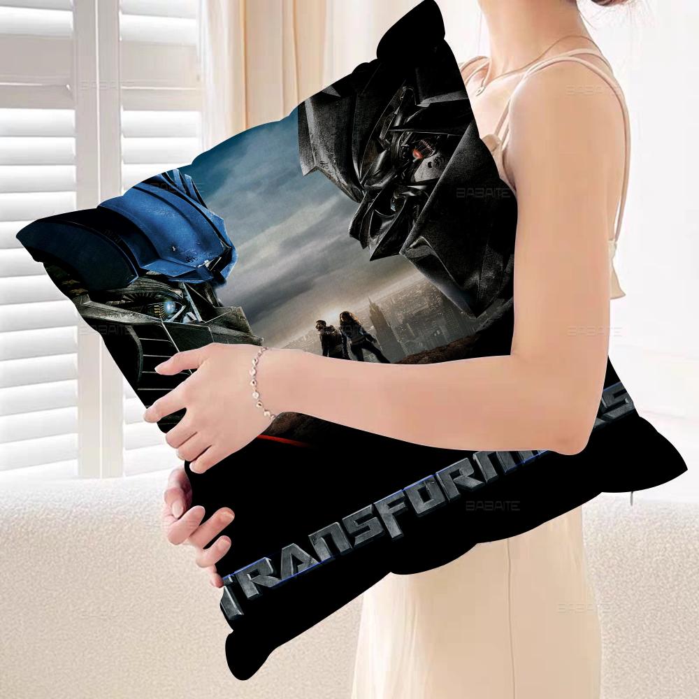 T-transfor-mers Cushion Cover Pillow Cover Decor Pillowcase Printed Cushion Case For Couch