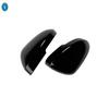 Shiny / Carbon Fiber Look / Black Style Side Door Rearview Mirror Cover Trim For Nissan Kicks 2025 2026 Car ABS Accessories