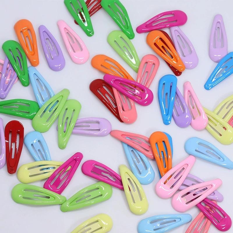 Solid 3cm Baby Bb Clip Shiny and Fashionable Cute Small Hair Clip Side Hair Breaking Bang Clip