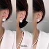 Musla Design New Round Pearl Stud Earrings For Women Fashion Ear Cuffs